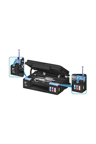 Canon G4410 Yazıcı Uyumlu Forprint Mürekkep Seti 2X100ml Siyah