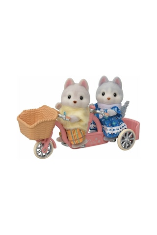 5637 Sylvanian Families Tandem Bisiklet ve Haskiler +3 yaş