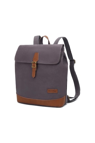 Kanvas Kumaş Kadın Sırt Çantası Smart Bags 1329 Kahverengi
