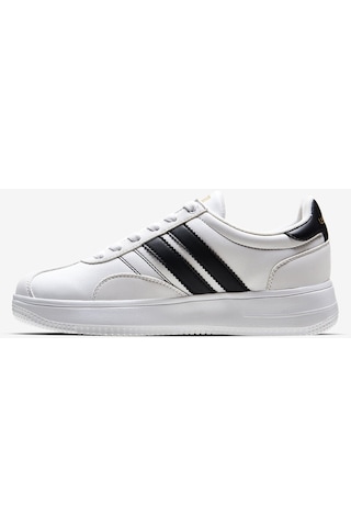 Lescon Campus 6 Erkek Sneakers Spor Ayakkabı Beyaz