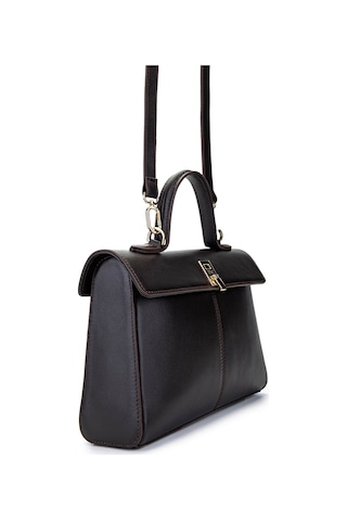 Tamer Tanca Kadın Hakiki Deri Kahverengi El Çantası 147 1064 Bn Cnt Y25 Acı Kahve Dr Acı Kahverengi