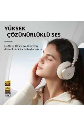 Aktif Gürültü Engelleme Özellikli Kulak Üstü Bluetooth Kulaklık