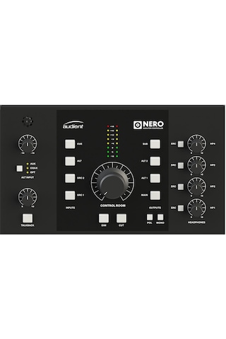 Audient Audıent 04 0006 Nero Monitör Kontrol Ünitesi Profesyonel Kristal Net Ses Kalitesi, Kapsamlı Giriş Çıkış Kontrolü