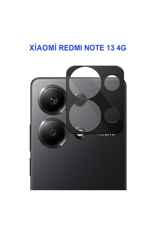 Redmi Note 13 Uyumlu Kamera Lens Koruyucu Dayanıklı Kamera Koruyucu