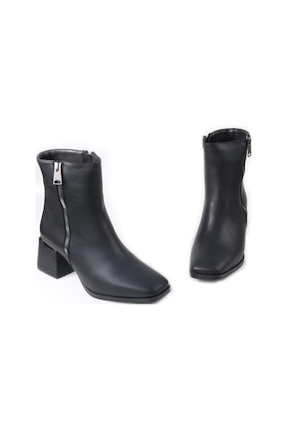 Papuçcity Snyrt 03021 Kadın 6 Cm Topuklu Bot 001