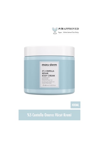 Maruderm %5 Centella Onarıcı Vücut Kremi 400 ML