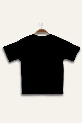 Zeyland Erkek Çocuk Florida Baskılı T-shirt - Siyah SIYAH