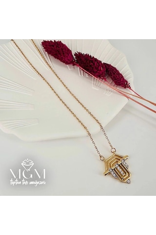 Ieg - Zirkon Taşlı Kolye Elk-bjtıeg Çok Renkli 56245095