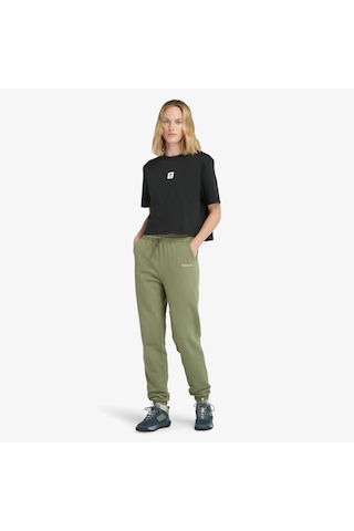 Timberland Stack Logo Sleeve Kadın Siyah T-shirt Tb0a5rzx0011 Siyah