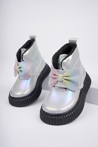 Muggo Nixie Garantili Kaymaz Taban Rahat Kalıp Cırtlı Ve Fiyonklu Çocuk Kışlık Bot 001