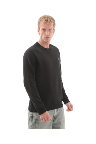 Timberland Exeter River Brushed Back Crew Sweatshir Erkek Sweatshirt-32682 siyah