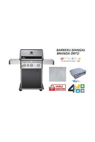 Napoleon Rouge 425Sb Gazlı Barbekü Brandası Örtüsü Napoleon Rouge 425Sb Gazlı Barbekü Brandası Örtüsü