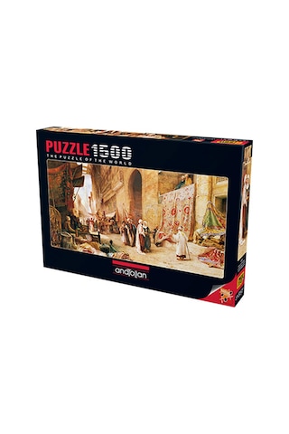Anatolian Puzzle 1500 Parça Kahire'De Halı Pazarı 3751