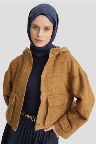 Armine Tüvit Kumaşlı Mont 24k5702 Camel Camel