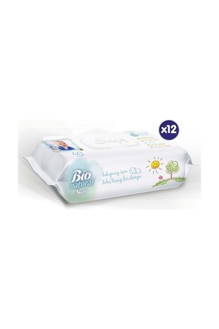 Sleepy Bio Natural Islak Bebek Havlusu 12 X 40'Lı 480 Yaprak
