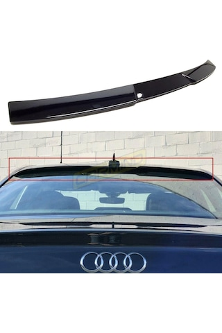 Audi A4 Cam Üstü Rs Spoiler Piano Black 2013-2016