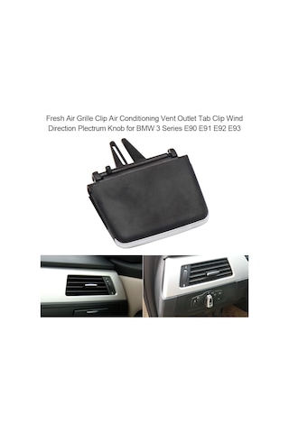 Gajeena Bmw 3 Serisi E90/e91/e92/e93 İçin Hava Akımı Yön Kontrolü Plastik Klip - Abs+pc Malzeme, Kolay Kurulum,  Yerine Değiştirme Parçası -
