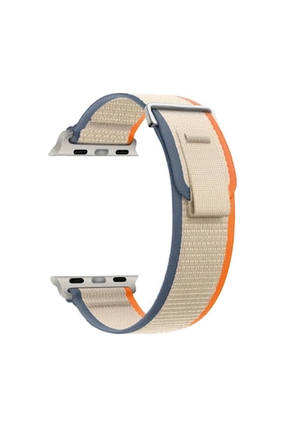 Piili Apple Watch Uyumlu 38 - 40 - 41 - 42 Mm Urban Active Kayış Bej Apple Watch Uyumlu Kayışı Bej