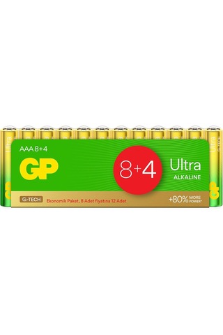 Ultra Alkalin Lr03 - Aaa Boy 1.5v Pil 12'li Shrink