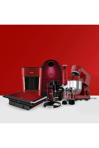 Arçelik Kırmızı Aşk Seti Çok Renkli