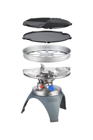 Cadac 5930 Cook N Grill 230 Kartuş Gazlı Mangal Siyah