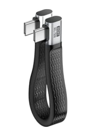 Usb4 13 Cm Type-c Kablo 80gbps, 240w Pd 3.1 Hızlı Şarj, 8k 60hz Görüntü Aktarımı, Kısa Esnek Usb-c Kablo, Thunderbolt 4 İle Uyumlu Otgh