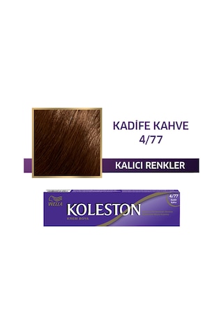 Koleston Single Tüp Saç Boyası 4/77 Kadife Kahve