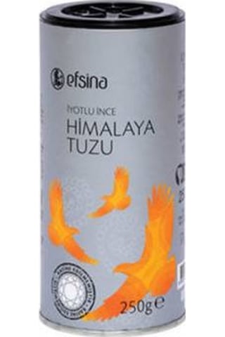 Efsina İyotlu İnce Himalaya Tuzu 250 G