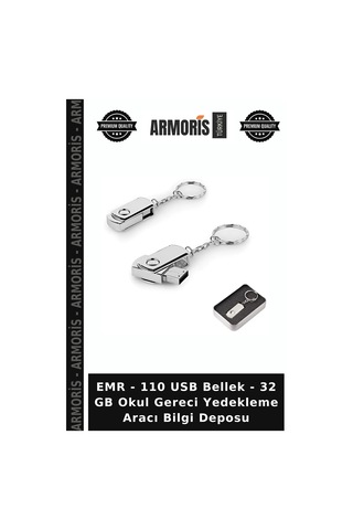 Emr - 110 Usb Bellek - 32 Gb Okul Gereci Yedekleme Aracı Bilgi Deposu