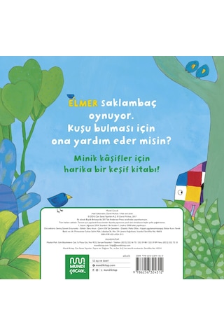 Elmer Kütüphanesi Hadi Saklanalım 9786256324312