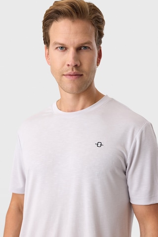 Back And Bond Regular Fit Gri Basic Tişört