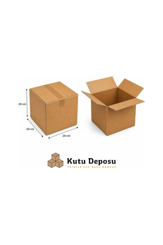 20x20x20 Cm E-ticaret Ve Kargo Kolisi 10 Adet