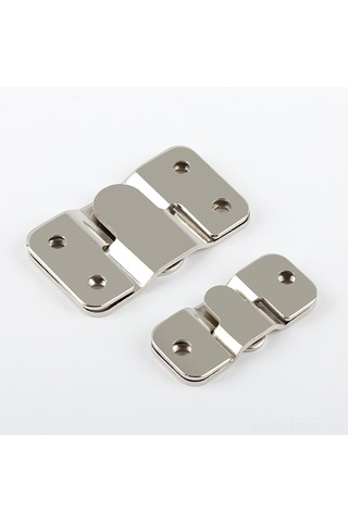 Hfambition Ev Mobilyaları İçin Paslanmaz Çelik Küçük Dağ Formlu Kilitli Bağlantı Elemanı - Ev Gereçleri Sabitleyici, Dayanıklı Ve Kullanımı Kolay