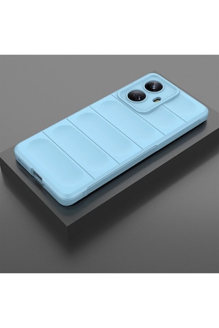 Cosmotex Newface Realme 10 Pro 5g Kılıf Optimum Silikon - Sky Blue