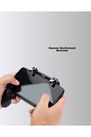 Joystick Ve Parmak Tetikleyicili Mobil Oyun Gamepad Tutucu 50855167