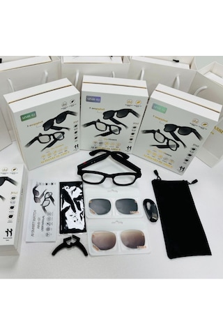 Aımb-g1 8mp Kamera Bluetooth Arama Çeviri Tanıma 1080p Video Ve Ses Kayıtlı Akıllı Gözlük