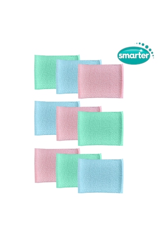 Smarter Pratik Sünger Bez 9'lu Bulaşık Süngeri
