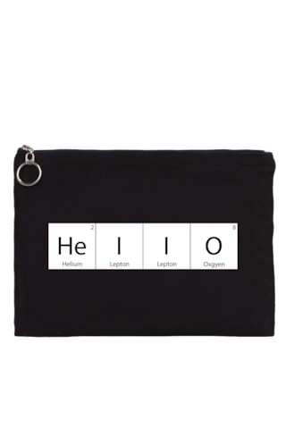 Element Hello Baskılı Apple Uyumlu iPad Portföy Çanta Kılıf