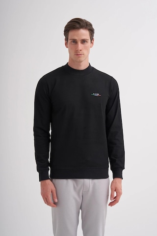 Cazador 5250 Erkek Polar Sweatshirt Siyah
