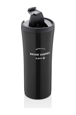 Korkmaz Freedom Colours Kahve Bardağı Siyah