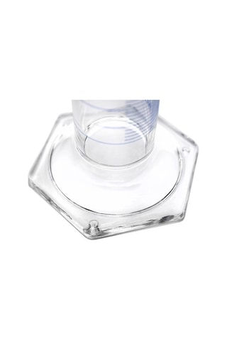 Borox Cam Mezür Uzun Form Mavi Skala 500 ML