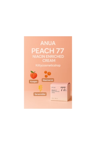 Anua Peach 77% Niacin Enrıched Zenginleştirilmiş Krem 50 ML