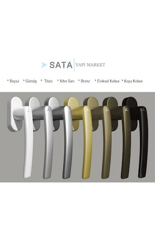 Roto Line Secustik Pimapen Pencere Kolu Bronz