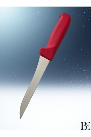 Beknife Bemiral 15cm Düz Kemik Sıyırma Bıçağı 10351.15 Fibrox Kaymaz Saplı 16mm X 150mm X 2.5mm Kırmızı