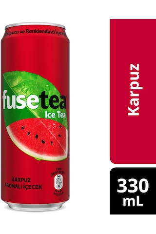 Fuse Tea Karpuz Aromalı Soğuk Çay 330 Ml X 12 Adet
