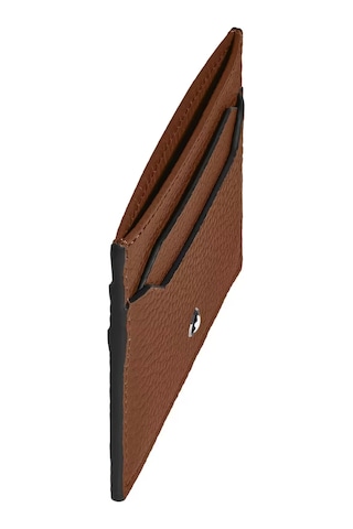 Mont Blanc Montblanc Grain Deri 5 Bölmeli Kartlık 221392 Kahverengi