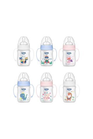 Wee Baby Klasik Plus Gen.Ağızlı Kulplı PP.Biberon 150 Ml