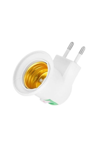 6 Adet E27 Led Işık Lamba Ampuller Soket Bankası Tutucu Ab/abd