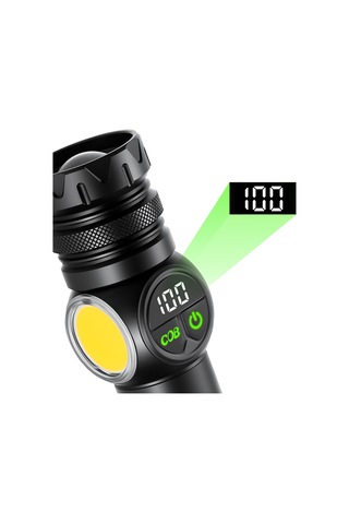 Gold Orion Or-g280 Beyaz Lazer Taktik El Feneri Üstün Aydınlatma Teknolojisi Siyah