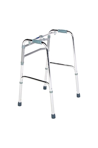 Deva Medikal Kifidis Hafif Alüminyum Walker Hareketli Hasta Yürüteci Katlanır- Standart